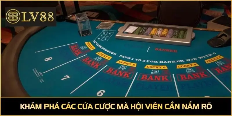 Khám phá các cửa cược mà hội viên cần nắm rõ