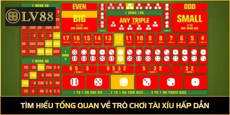 Tìm hiểu tổng quan về trò chơi tài xỉu hấp dẫn